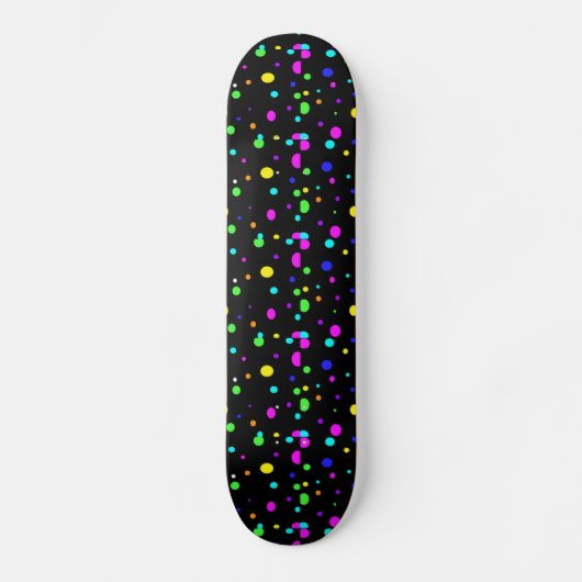 gekleurd orbs-skateboard skateboard (Voorkant)