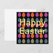 gekleurd paaseipatroon (Voorkant / Achterkant)