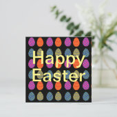 gekleurd paaseipatroon (Staand voorkant)