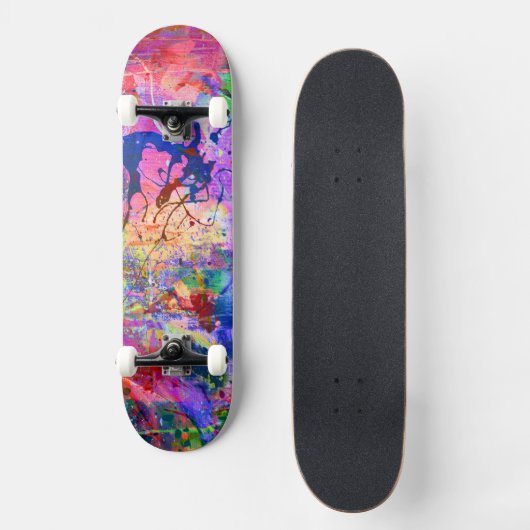 Gekleurd Persoonlijk Skateboard (Voorkant)