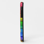 Gekleurd potlood dun nauwelijks er iPhone case (Achterkant/links)
