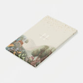 Gekleurd potlood laat het avontuur beginnen post-it® notes (Schuin)