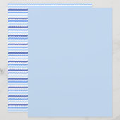 gekleurd scrapbookingpapier blauw (Voorkant / Achterkant)