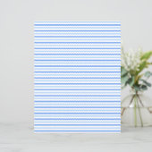 gekleurd scrapbookingpapier blauw (Staand voorkant)