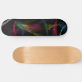 gekleurd skateboard (Horizontaal)