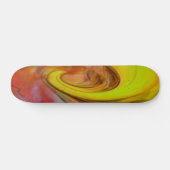 gekleurd skateboard voor vloeistoffen (Horizontaal)