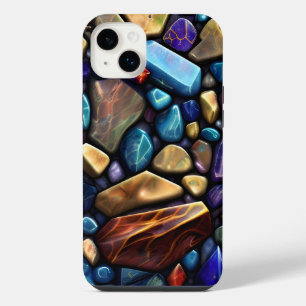 Gekleurd stenen mozaïekpatroon
