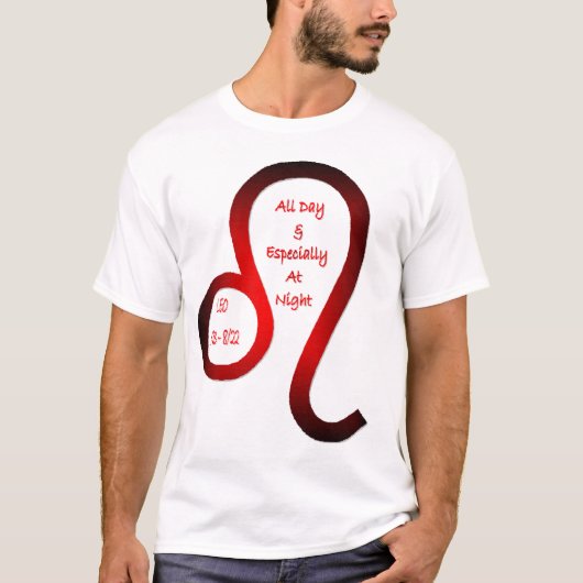gekleurd t-shirt (Voorkant)