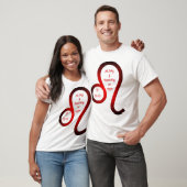 gekleurd t-shirt (Unisex)