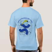 Gekleurd T-shirt (naar keuze) (Achterkant)