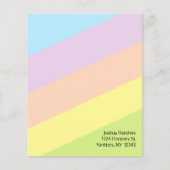  gekleurd vel papier (Voorkant)