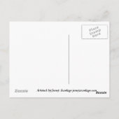 Gekleurd Violin en Viola Briefkaart (Achterkant)