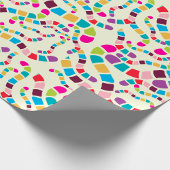 Gekleurd Worms Wrapping Paper Cadeaupapier