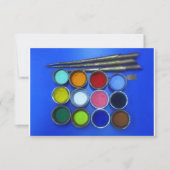 gekleurd zand voor de bouw van een boeddhistische  kaart (Voorkant)