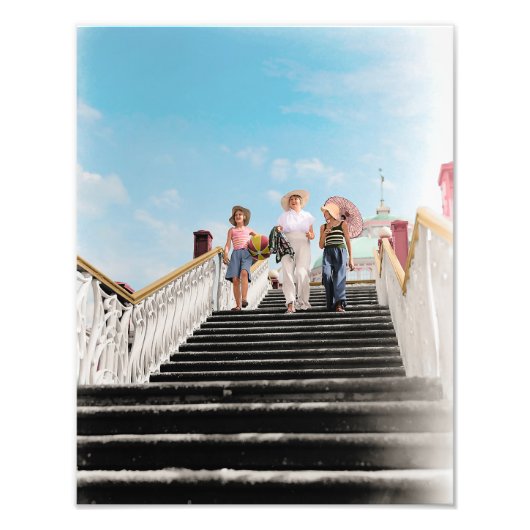 Gekleurd - Zuid-Holland, Nederland. Van de Pol Foto Afdruk (Voorkant)