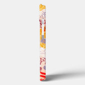 gekleurde abstract bloemen Case-Mate iPhone case (Achterkant / Links)