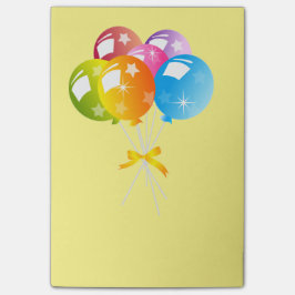 gekleurde ballonnen post-it® notes