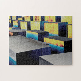 Gekleurde blokjes legpuzzel