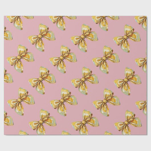 Gekleurde boog inpakpapier Flat Sheet Set van 3 (Vlak)