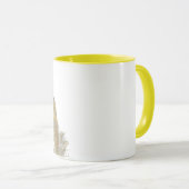 gekleurde boomkoffie mok (Voorkant rechts)