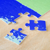 gekleurde cactus legpuzzel (Zijkant)