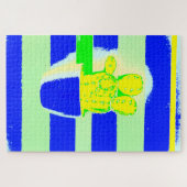 gekleurde cactus legpuzzel (Horizontaal)