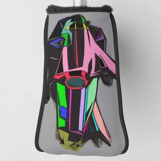 gekleurde cadillac golfheadcover (Draai 90)