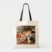  gekleurde Canvas tas (Voorkant)