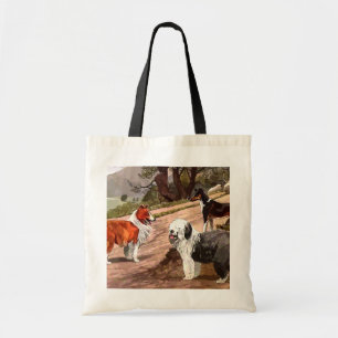 gekleurde Canvas tas