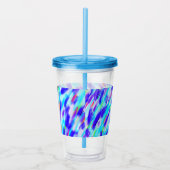 Gekleurde Chaos Acryl Tumbler Drinkbeker (Rechts)