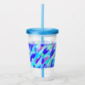 Gekleurde Chaos Acryl Tumbler Drinkbeker (Voorkant)