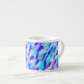Gekleurde Chaos Espresso Cup Kop (Voorkant rechts)