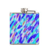 Gekleurde Chaos Flask Heupfles (Achterkant)