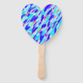 Gekleurde Chaos Hand Fan Handwaaier (Achterkant)
