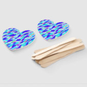 Gekleurde Chaos Hand Fan Handwaaier (Niet-gemonteerd)