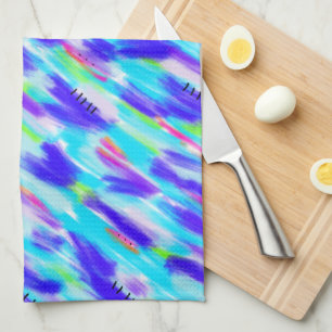 Gekleurde Chaos Keukenhanddoek