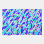 Gekleurde Chaos Keukenhanddoek (Horizontaal)