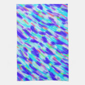 Gekleurde Chaos Keukenhanddoek (Verticaal)