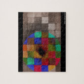 gekleurde cirkel legpuzzel (Verticaal)