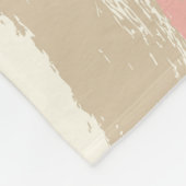 Gekleurde cirkels Penseel Structuur Patroon Fleece Deken (Hoek)