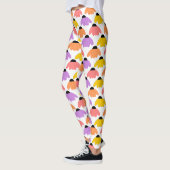 Gekleurde Coneflowers Leggings (Links)