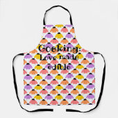 Gekleurde Coneflowers Schort (Voorkant)