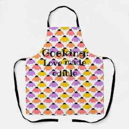 Gekleurde Coneflowers Schort