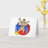 Gekleurde de Luiaard van de actie Kaart (Gele Bloem)