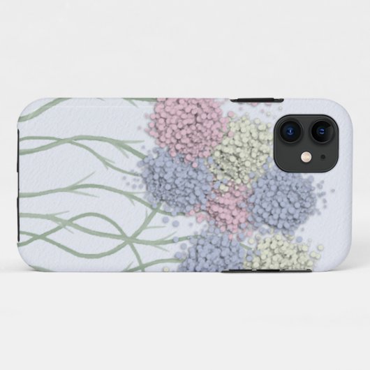  gekleurde deegbloemen Case-Mate iPhone case (Achterkant (horizontaal))