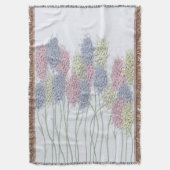 gekleurde deegbloemen deken (Voorkant Verticaal)