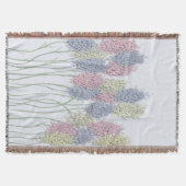  gekleurde deegbloemen deken (Voorkant)