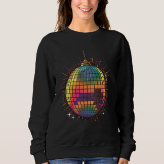 gekleurde Disco Ball  Retro House discoball c Trui