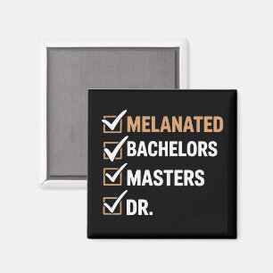 Gekleurde doctoraat afstuderen PhD EDD Bachelor Magneet