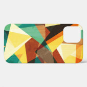 gekleurde driehoek naadloze textuur met houtexact Case-Mate iPhone case (Achterkant (horizontaal))